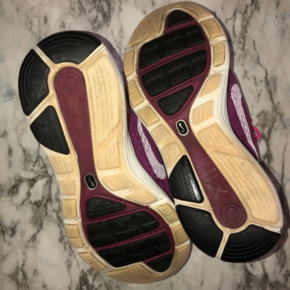 Nike LunarLon pink purple sneakers womens Size:8 - Picture 11 of 12